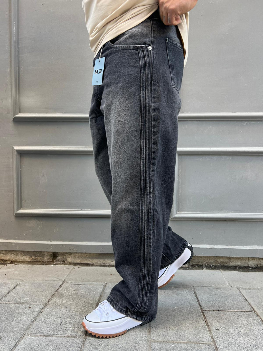 Şeritli Baggy Pantolon BG:01