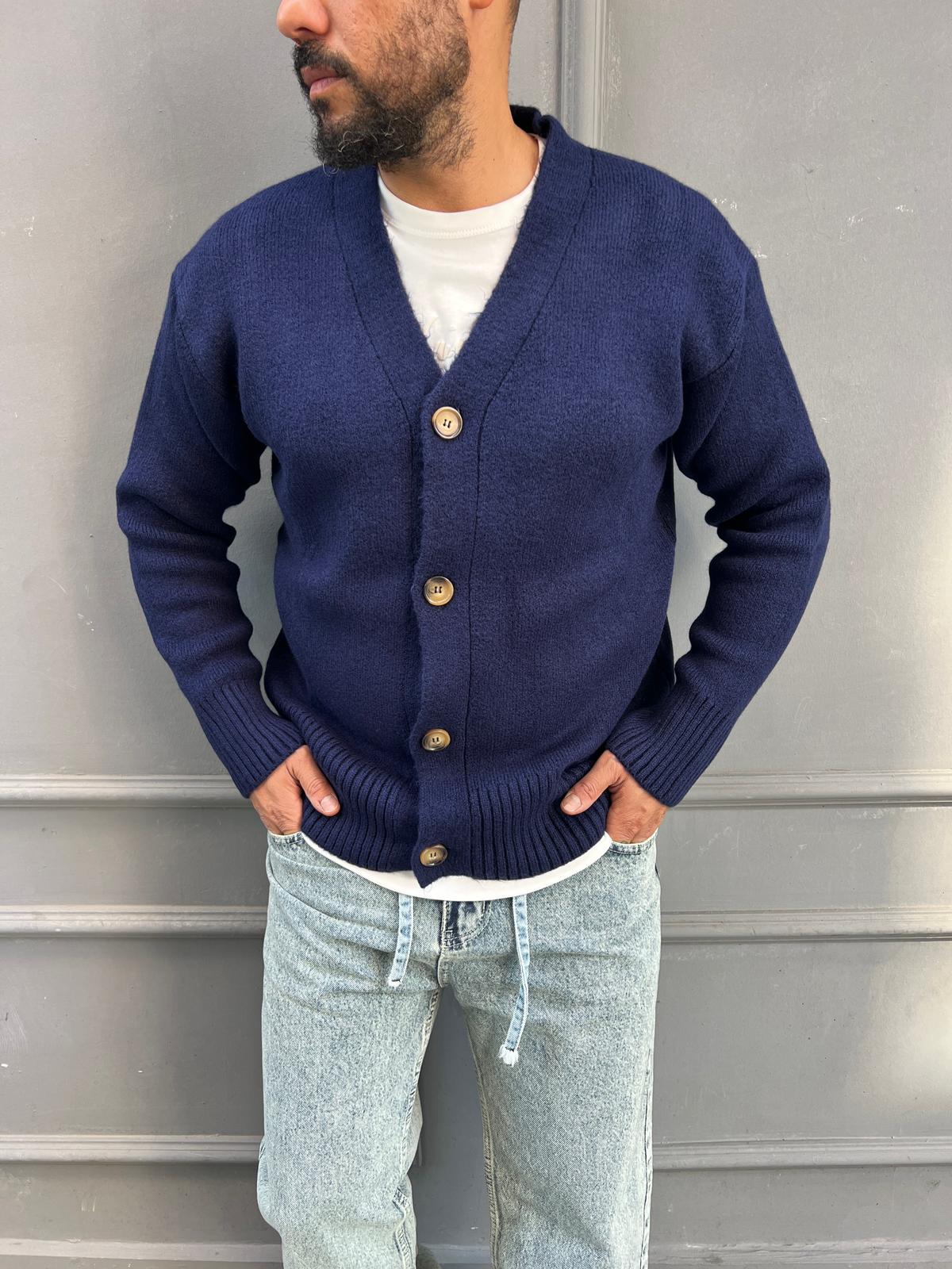 Mevsimlik Lacivert Hırka H:04