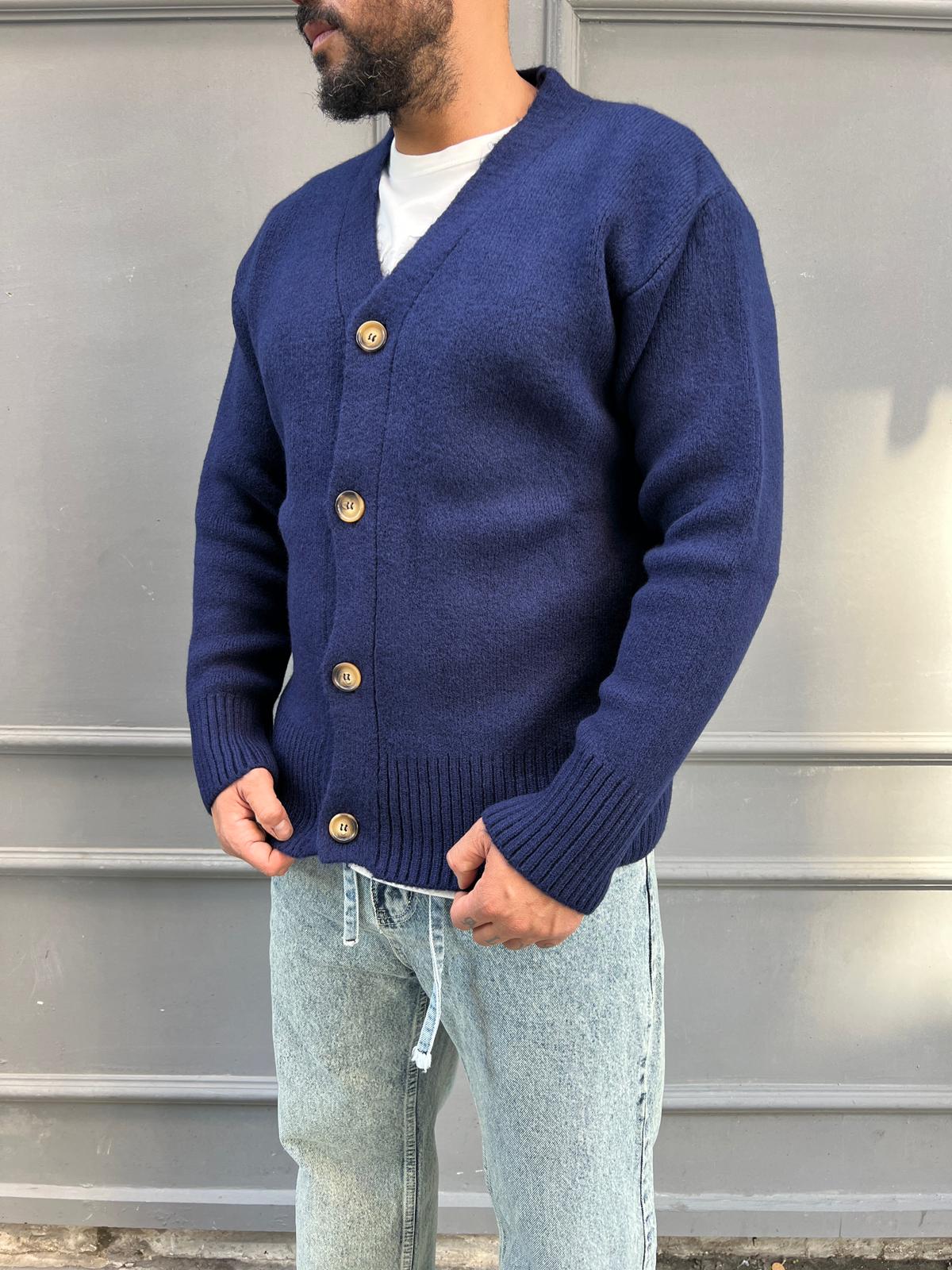 Mevsimlik Lacivert Hırka H:04